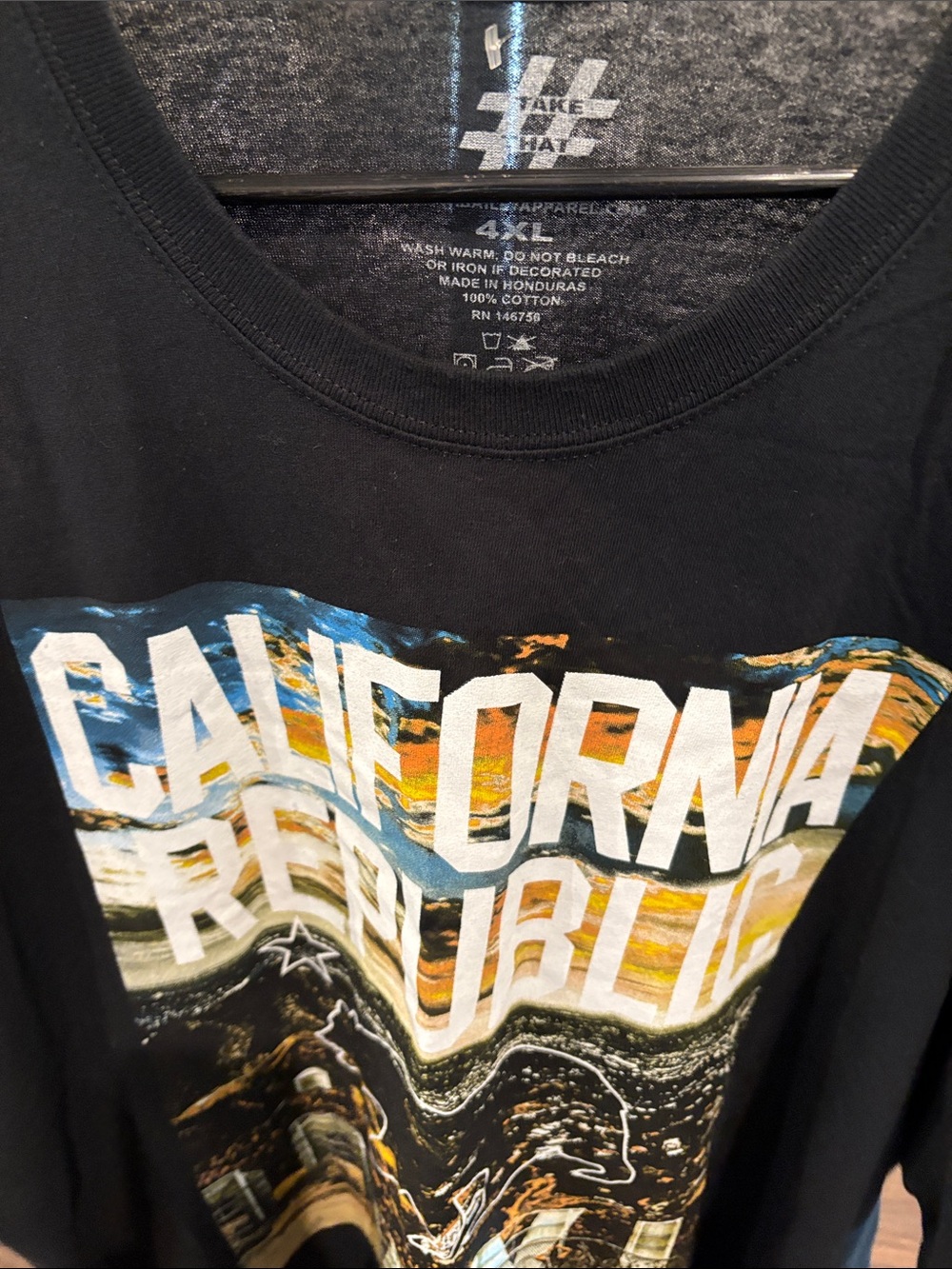 California Republic Graphic Tee - Black - Take What?